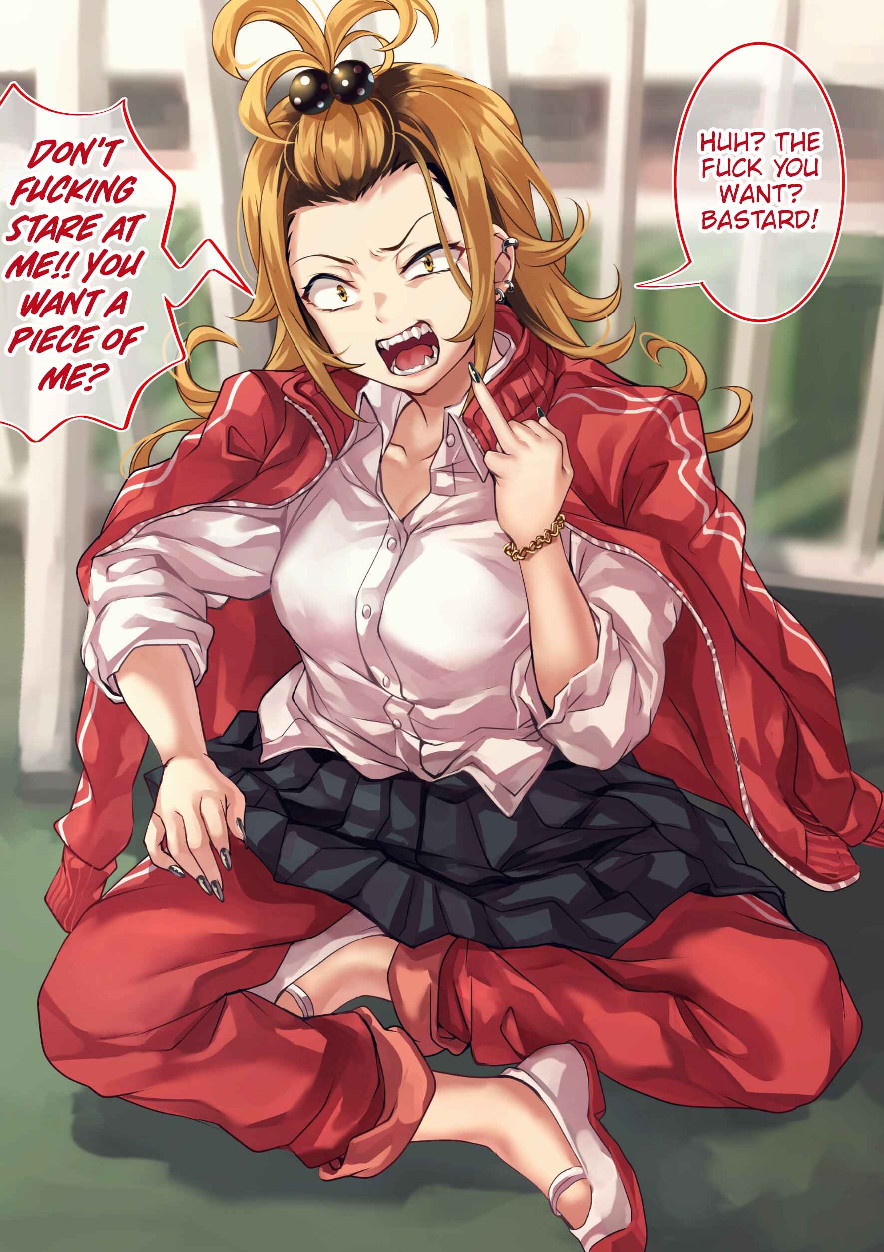 Page 1 Chapter 1 Bazutta Bun Dake Kawaikute Etchide Juujun ni Tsukusu Yandere ni Naru Yankiigyaru