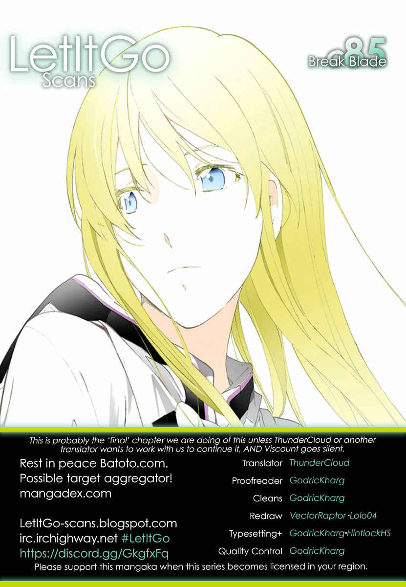 Page 1 Chapter 85 Break Blade