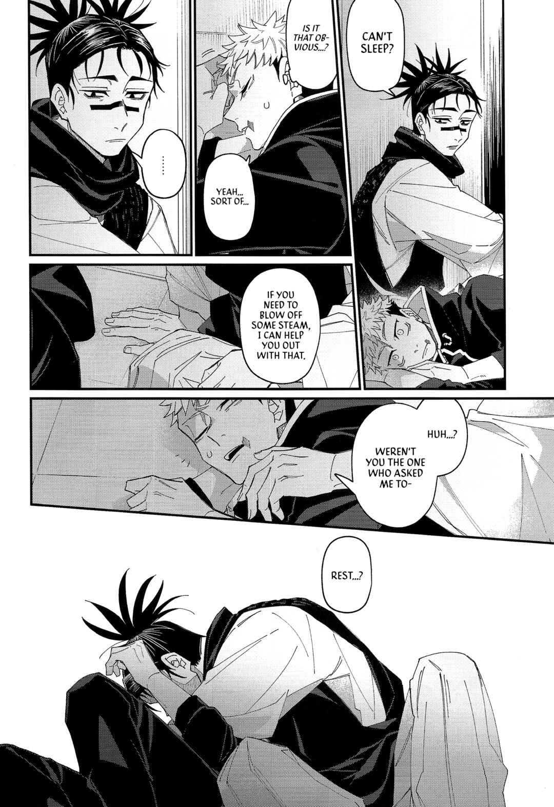 Page 16 Chapter Unknown_cc75 Jujutsu Kaisen - Yodomu Hai ni Fureru (Doujinshi)