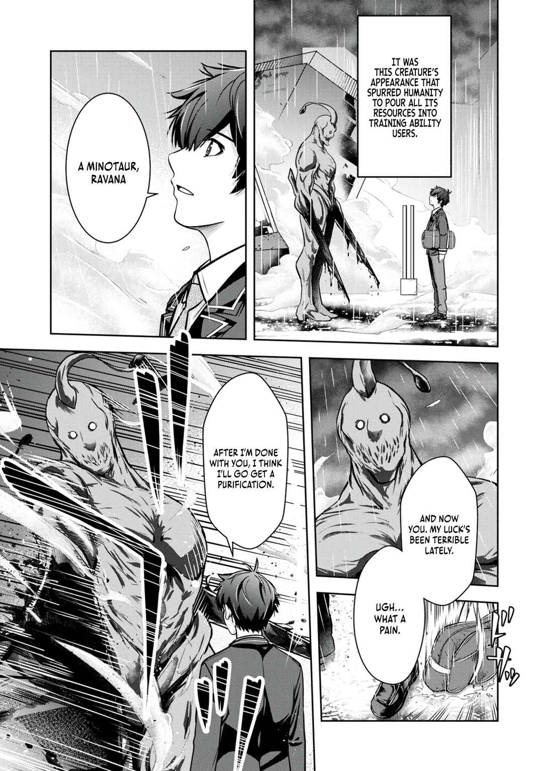 Page 8 Chapter 3 Kamigami no Kennou wo Ayatsurishi Mono ~Nouryoku Suuchi 0 de Sagesumareteiru Ore da ga, Jitsu wa Sekai Saikyou no Ikkaku~