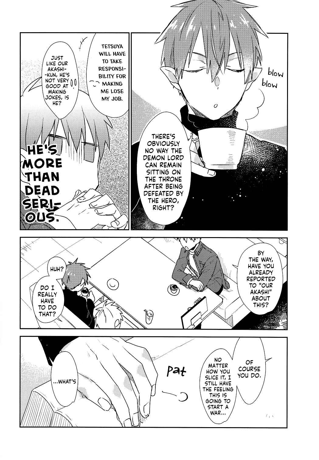 Page 20 Chapter Unknown_aa2f Kuroko no Basket - Chotto Isekai ni Ittekimashita. (Doujinshi)