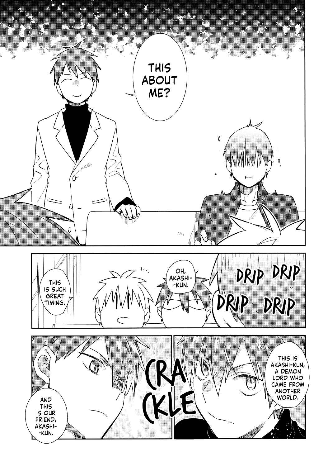 Page 21 Chapter Unknown_aa2f Kuroko no Basket - Chotto Isekai ni Ittekimashita. (Doujinshi)