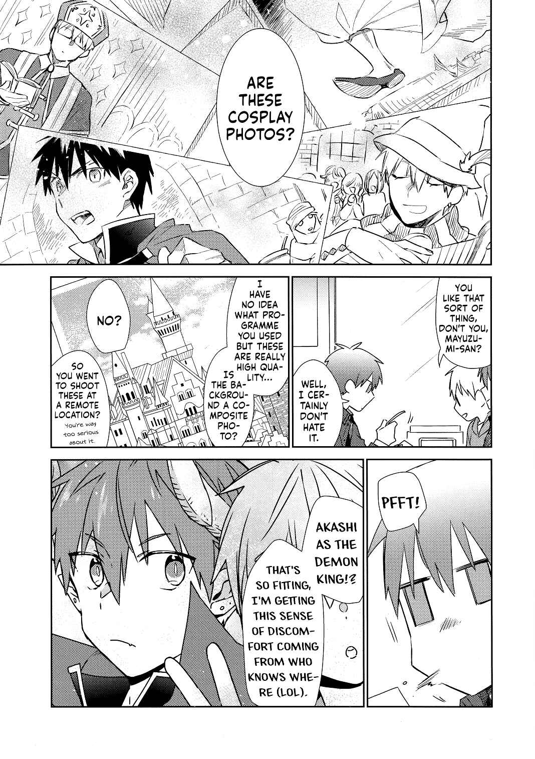 Page 5 Chapter Unknown_aa2f Kuroko no Basket - Chotto Isekai ni Ittekimashita. (Doujinshi)
