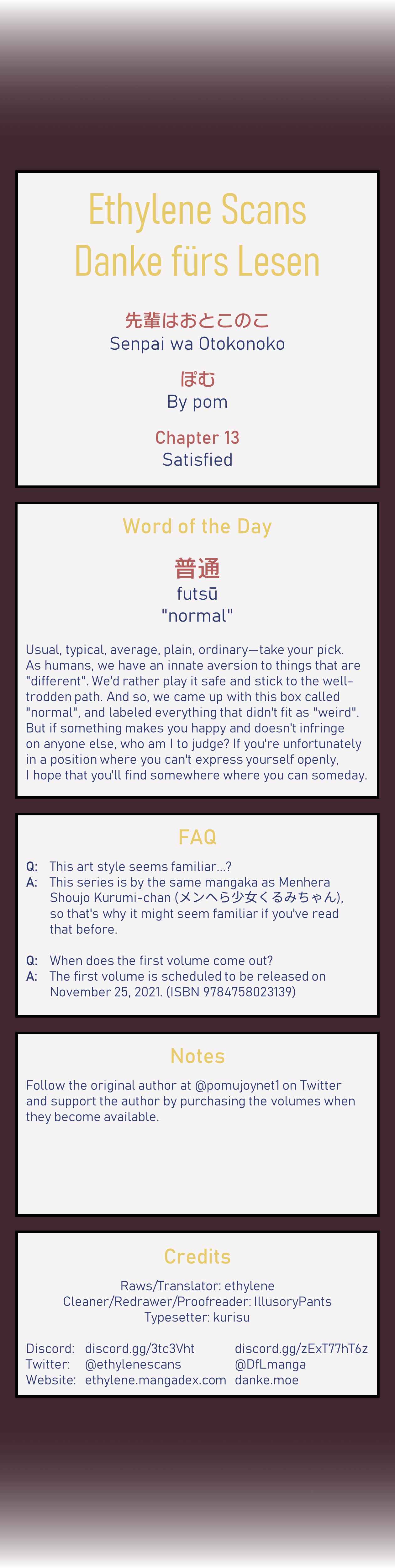 Page 21 Chapter 13 Senpai Is an Otokonoko
