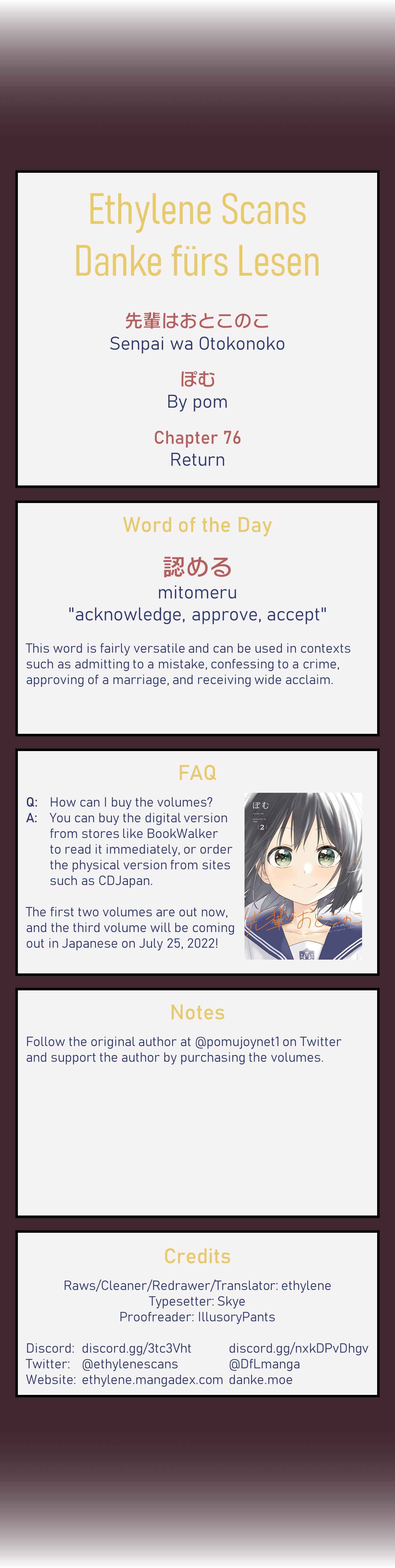 Page 21 Chapter 76 Senpai Is an Otokonoko