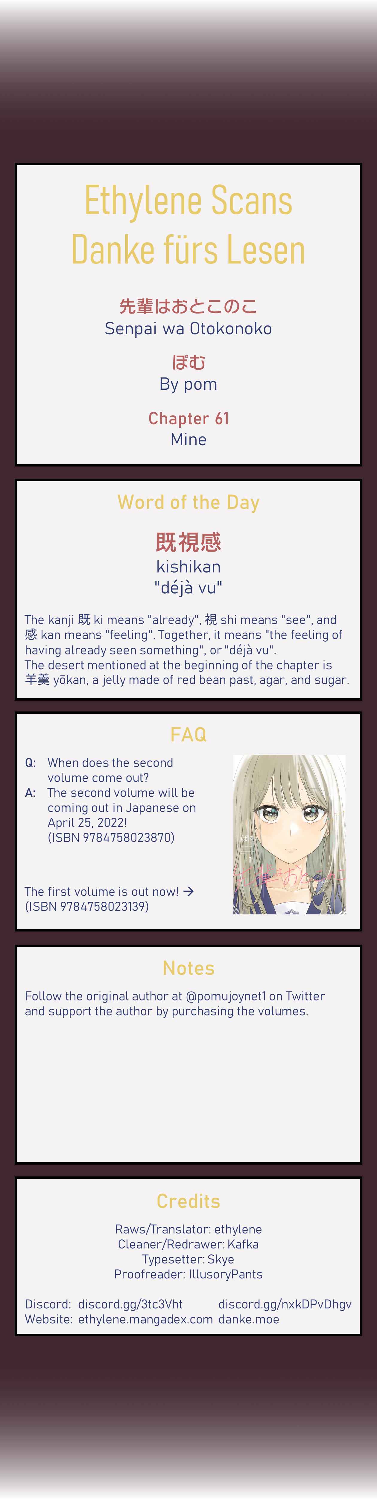 Page 22 Chapter 61 Senpai Is an Otokonoko