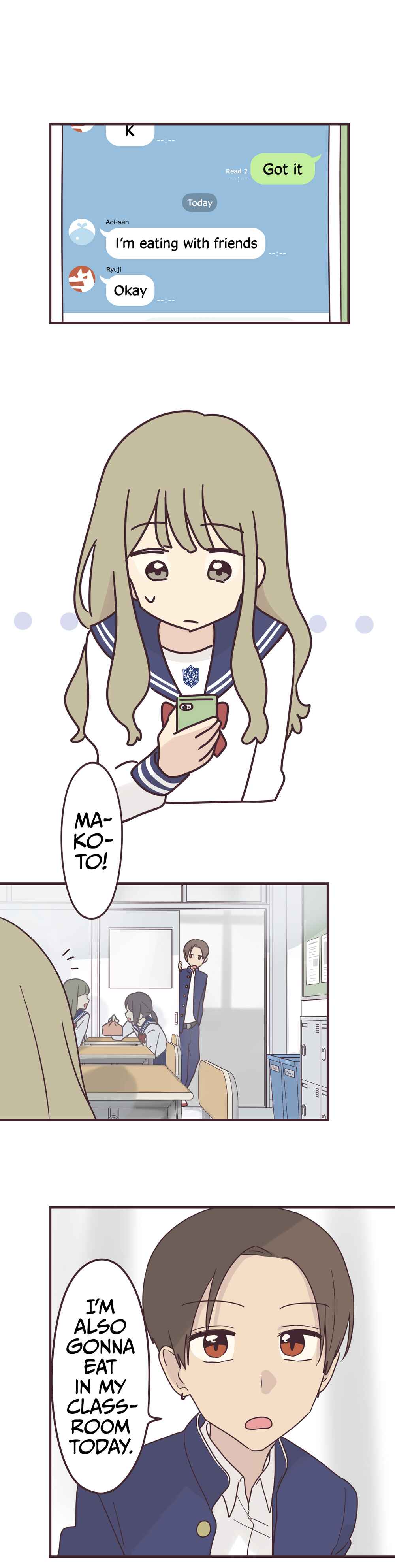 Page 7 Chapter 95 Senpai Is an Otokonoko
