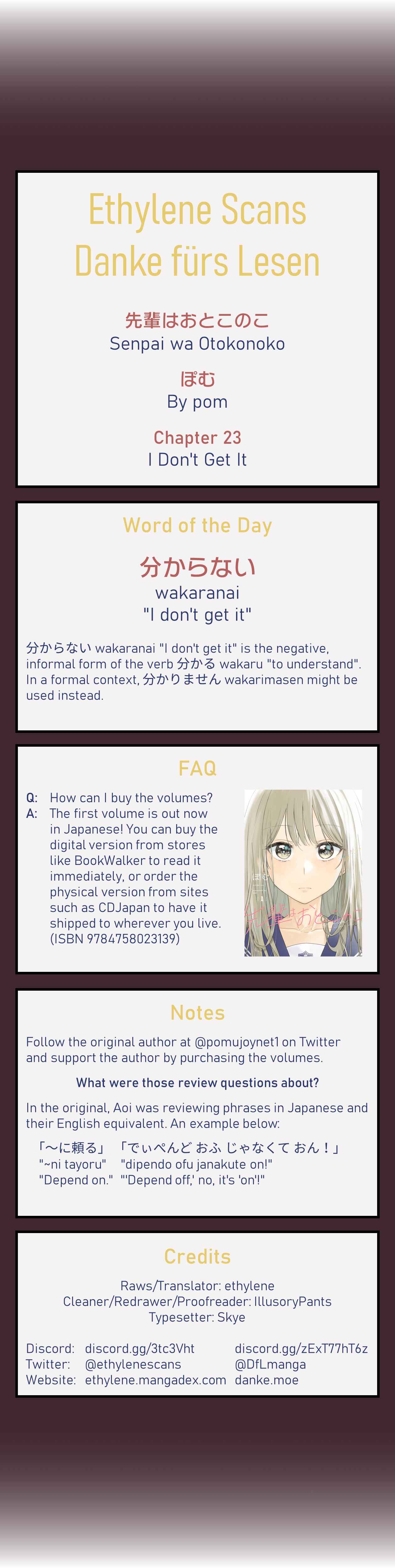 Page 21 Chapter 23 Senpai Is an Otokonoko