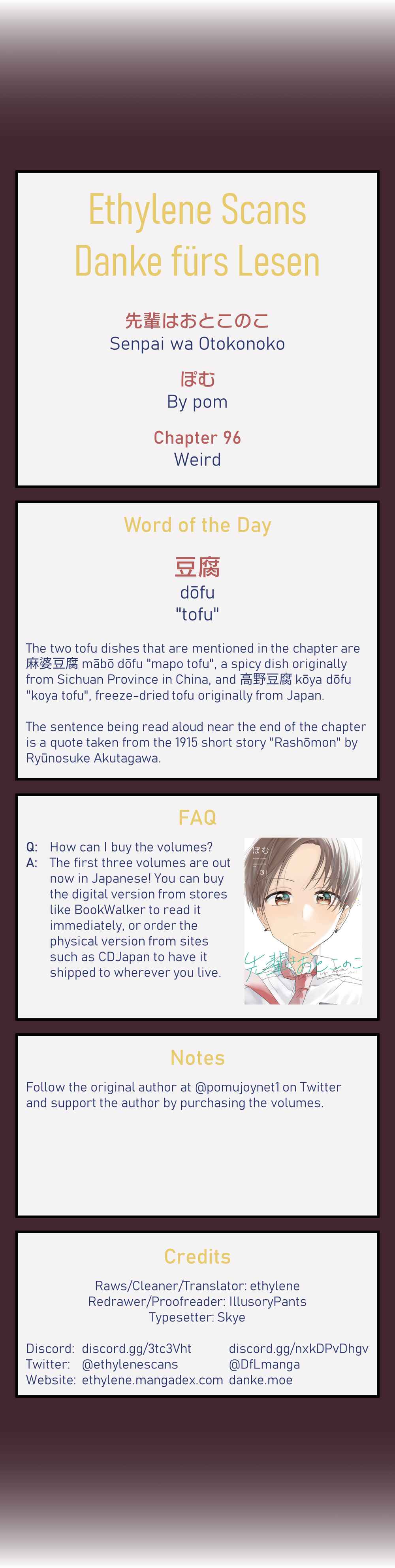 Page 20 Chapter 96 Senpai Is an Otokonoko