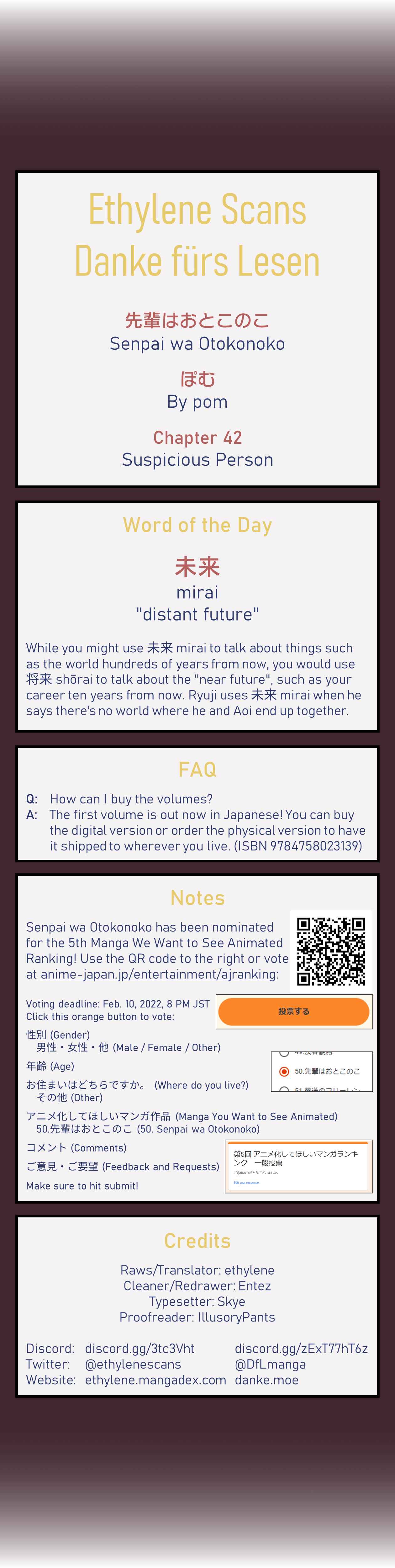 Page 21 Chapter 42 Senpai Is an Otokonoko