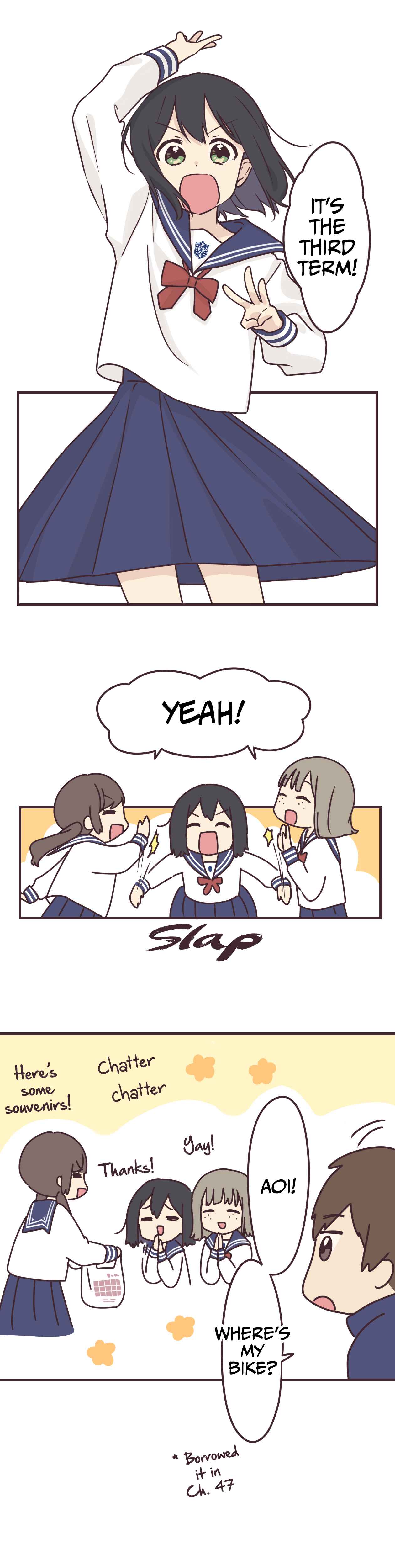 Page 1 Chapter 58 Senpai Is an Otokonoko