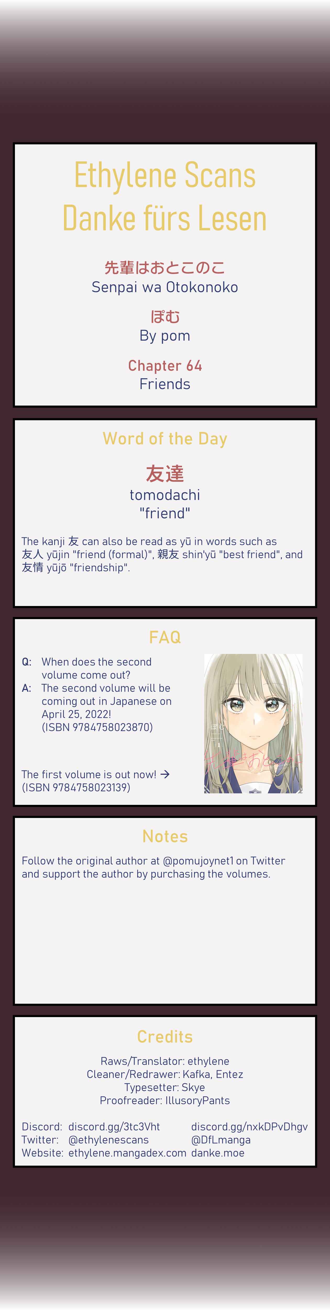 Page 26 Chapter 64 Senpai Is an Otokonoko