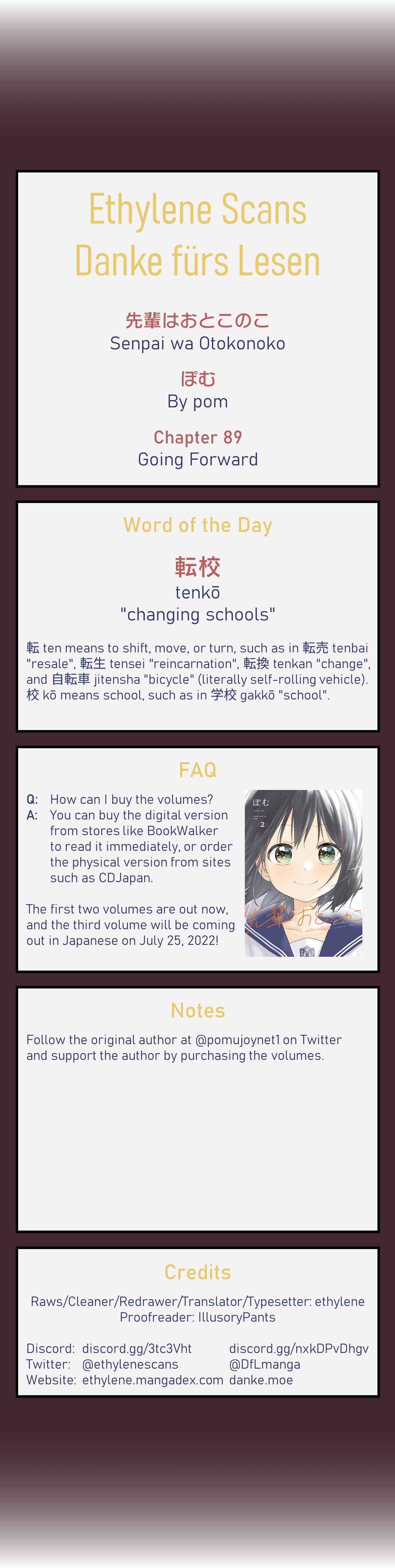 Page 21 Chapter 89 Senpai Is an Otokonoko