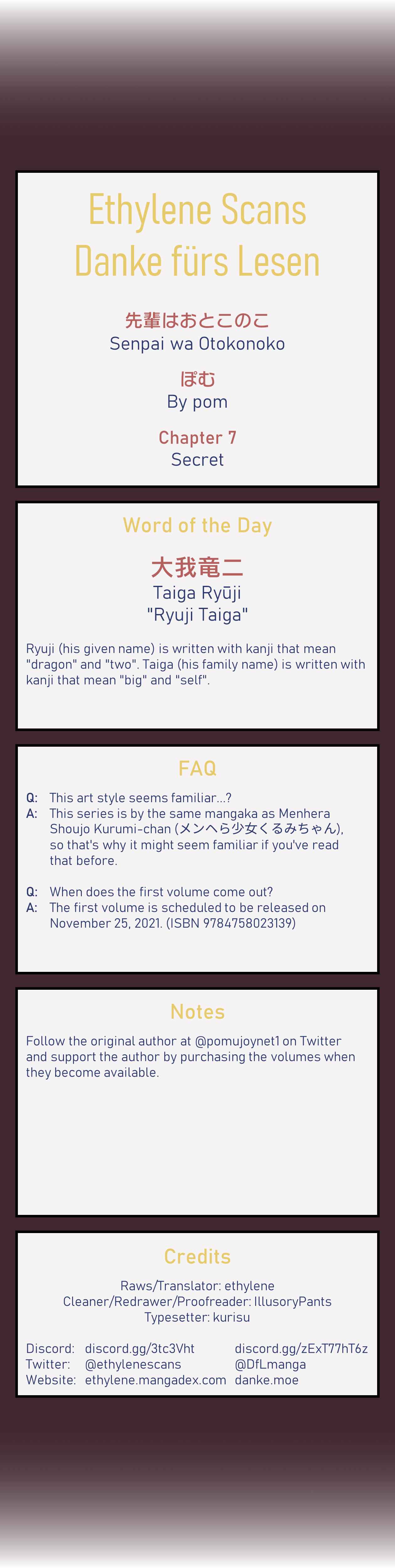 Page 21 Chapter 7 Senpai Is an Otokonoko