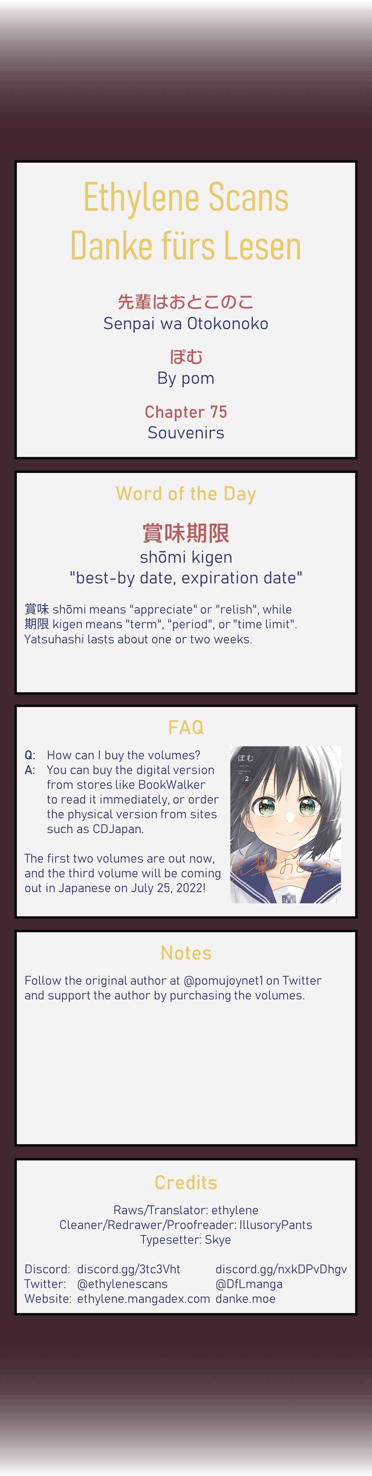 Page 22 Chapter 75 Senpai Is an Otokonoko