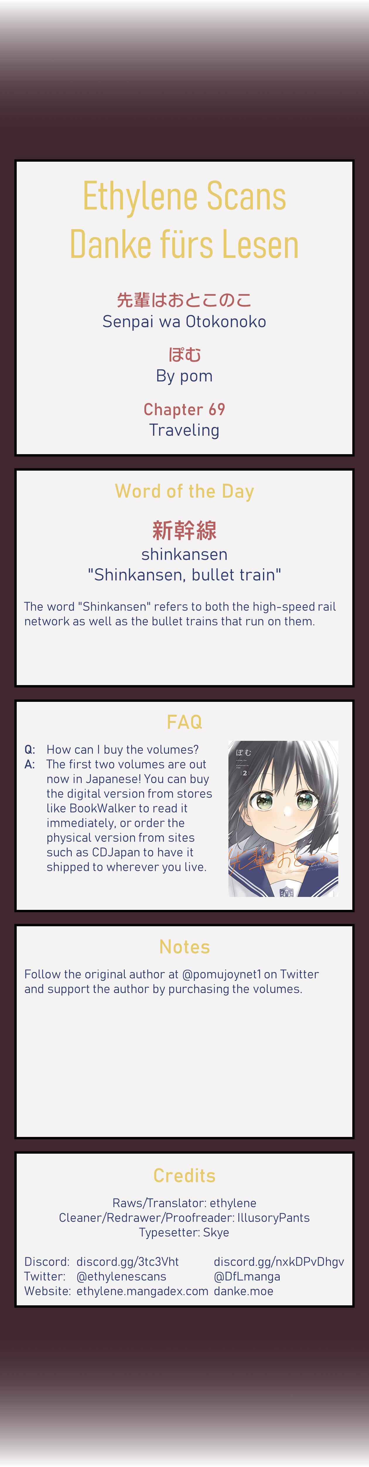 Page 21 Chapter 69 Senpai Is an Otokonoko