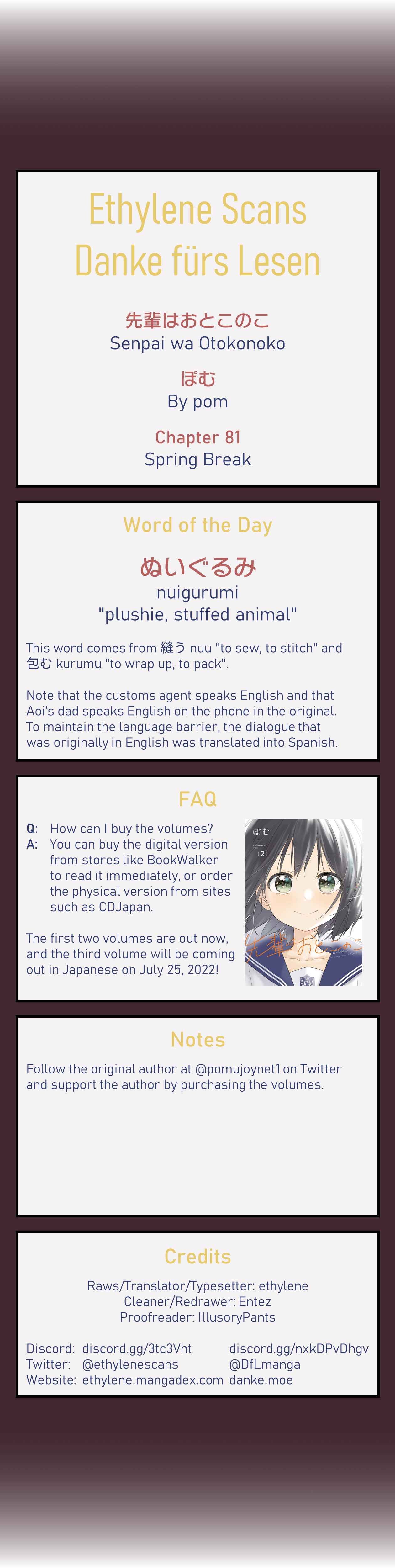 Page 20 Chapter 81 Senpai Is an Otokonoko