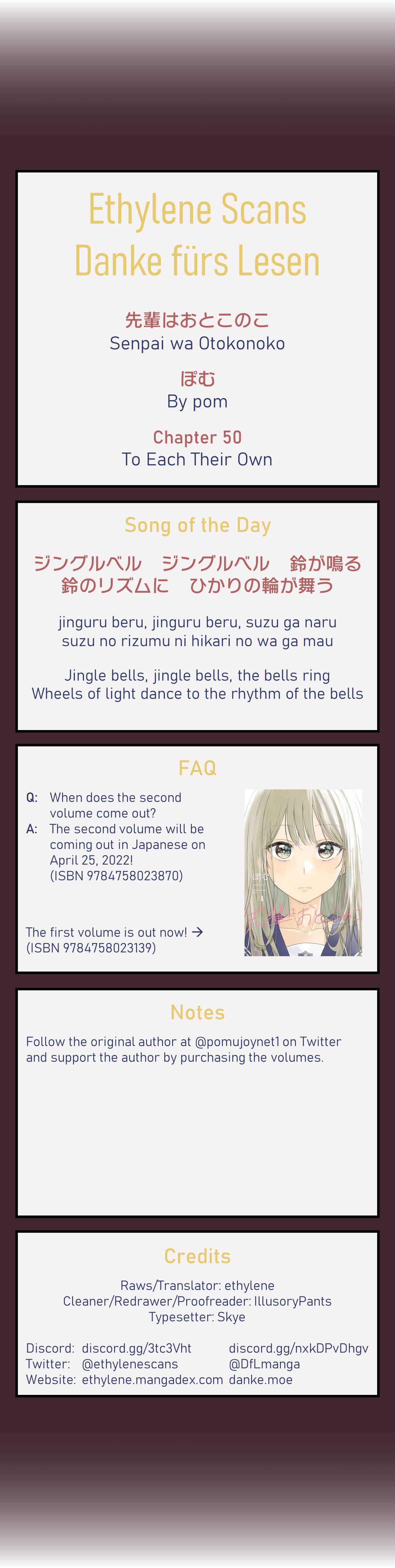 Page 21 Chapter 50 Senpai Is an Otokonoko