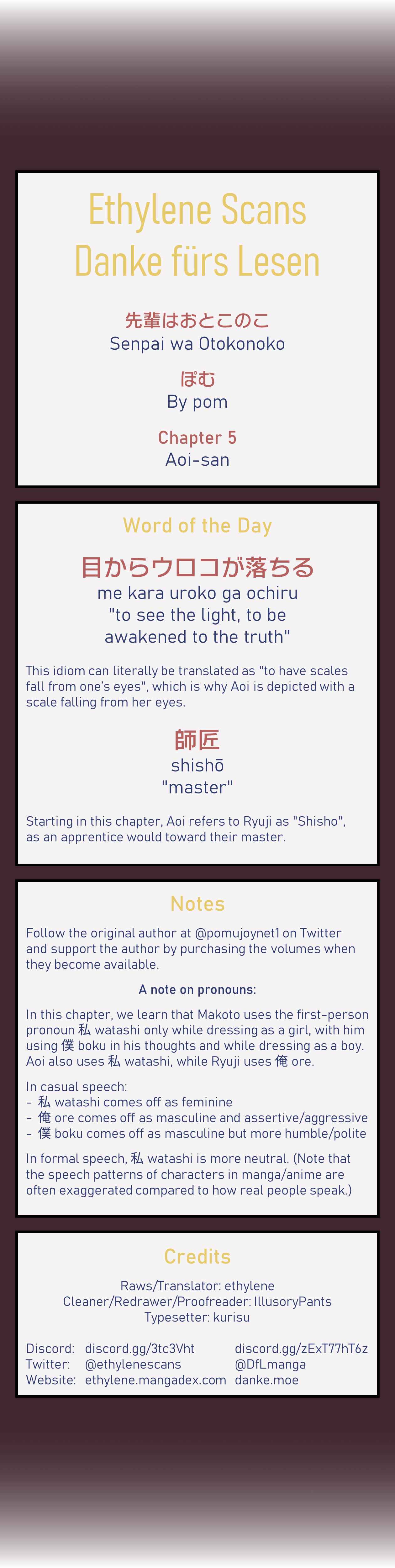 Page 21 Chapter 5 Senpai Is an Otokonoko