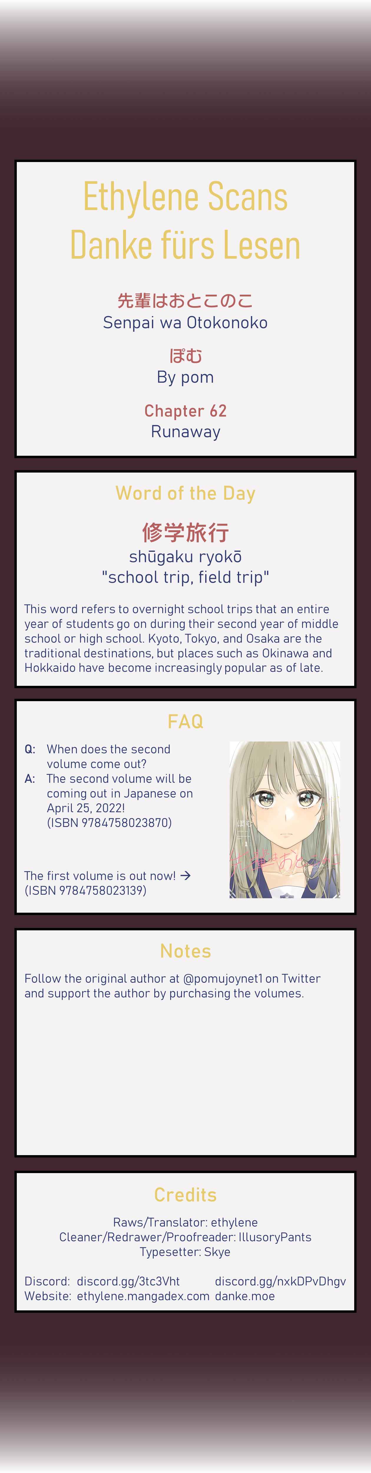 Page 21 Chapter 62 Senpai Is an Otokonoko