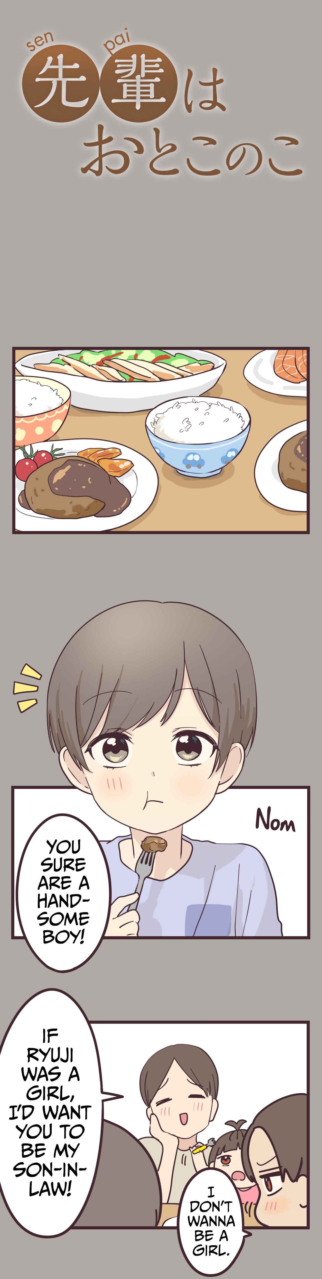 Page 2 Chapter 35 Senpai Is an Otokonoko