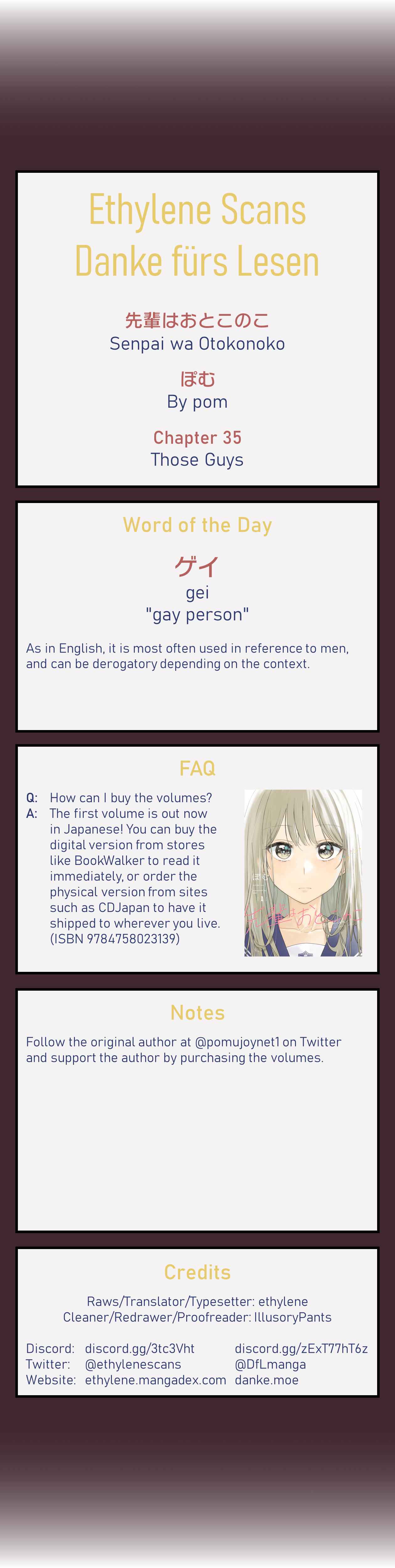 Page 31 Chapter 35 Senpai Is an Otokonoko