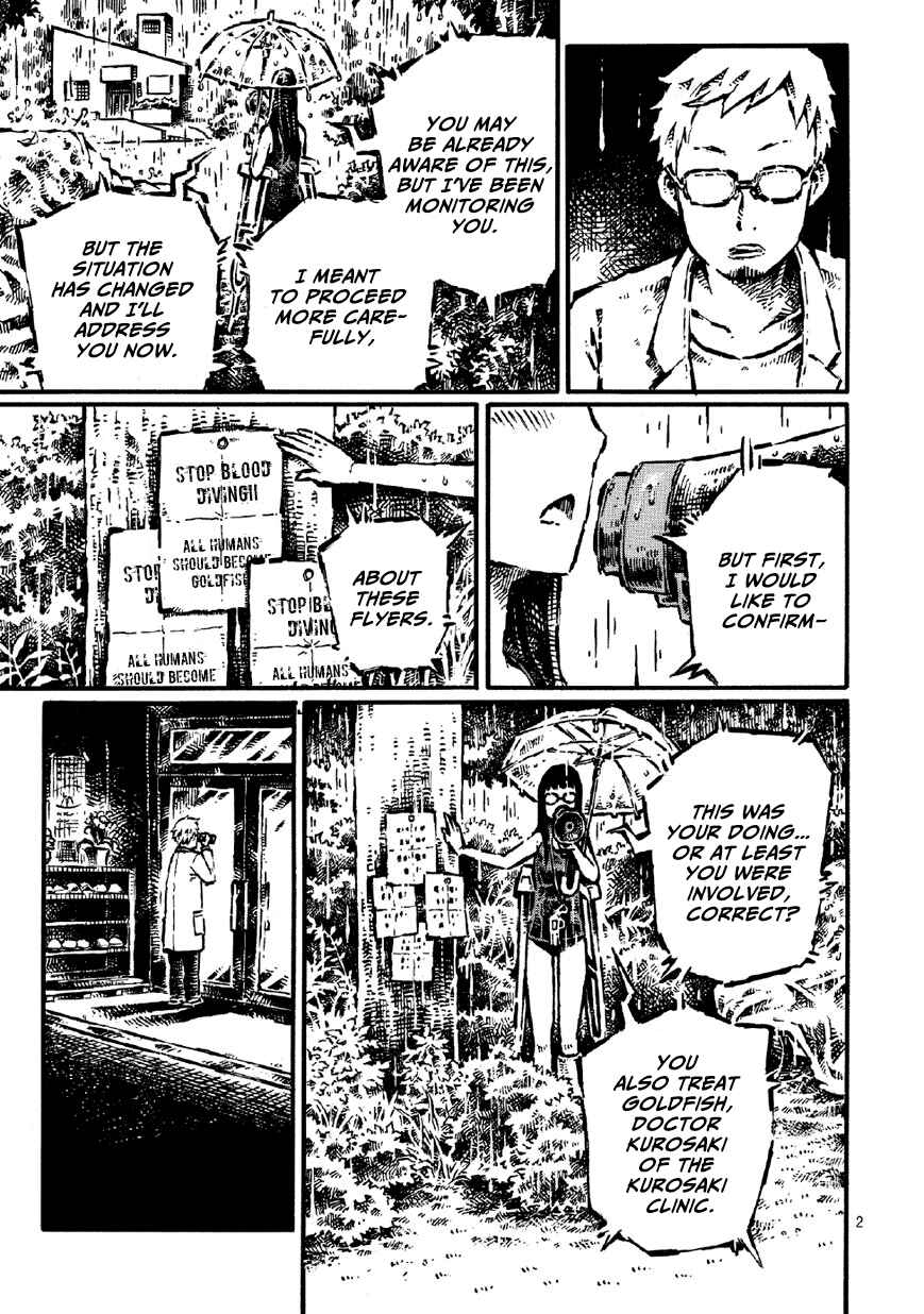 Page 13 Chapter 3 New Blood Diver Ringo and the Fishbowl Man