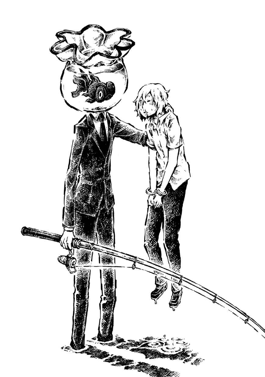 Page 19 Chapter 6 New Blood Diver Ringo and the Fishbowl Man