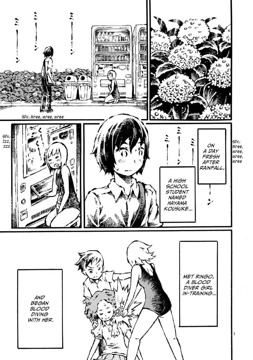 Page 1 Chapter 0 New Blood Diver Ringo and the Fishbowl Man
