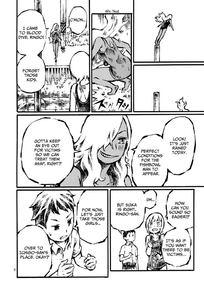Page 16 Chapter 0 New Blood Diver Ringo and the Fishbowl Man
