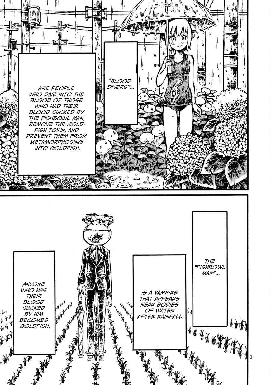 Page 3 Chapter 0 New Blood Diver Ringo and the Fishbowl Man