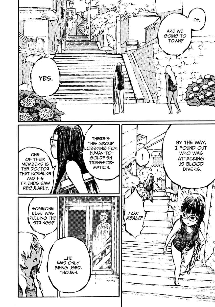 Page 4 Chapter 8 New Blood Diver Ringo and the Fishbowl Man