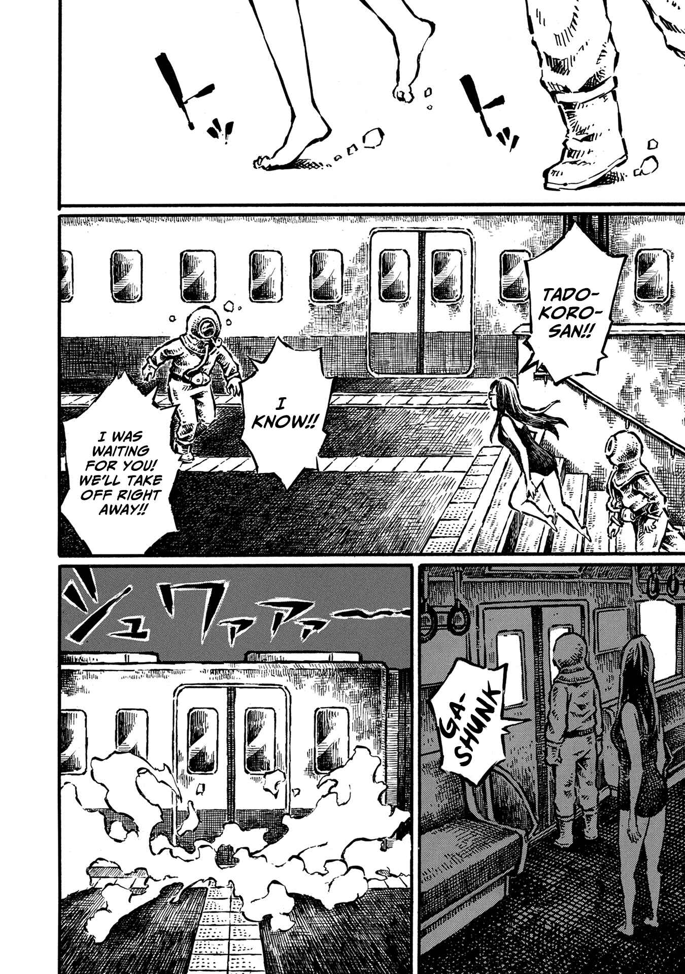 Page 31 Chapter 9 New Blood Diver Ringo and the Fishbowl Man