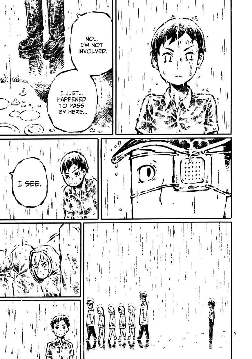 Page 9 Chapter 4 New Blood Diver Ringo and the Fishbowl Man