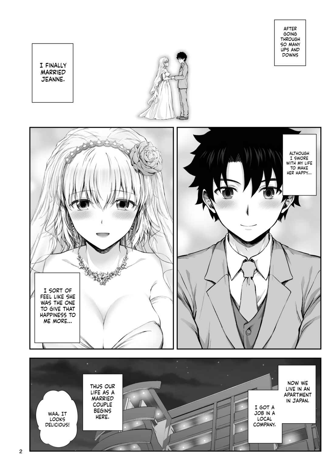 Page 4 Chapter Unknown_a030 Fate/Grand Order - Kono Tabi Jeanne to Kekkon Shimashita (Doujinshi)