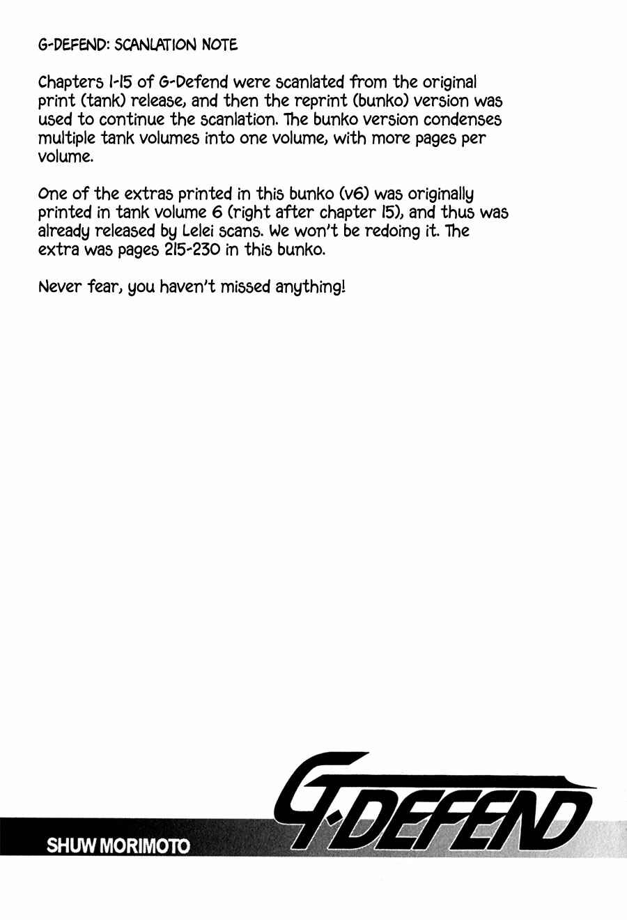 Page 53 Chapter 26 G・DEFEND