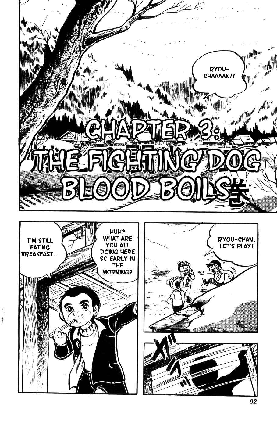 Page 1 Chapter 3 Yamato the White Fighter