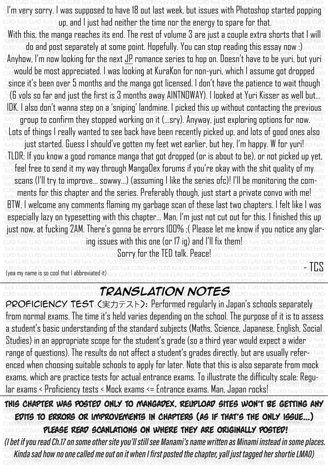Page 35 Chapter 18 Yuri Love Slave - Futari dake no Houkago
