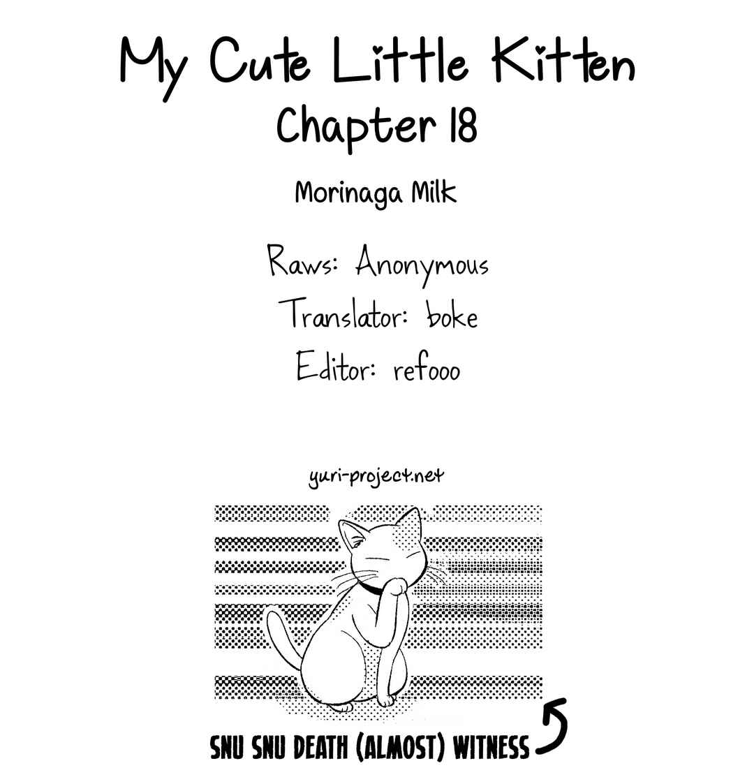 Page 18 Chapter 18 My Cute Little Kitten