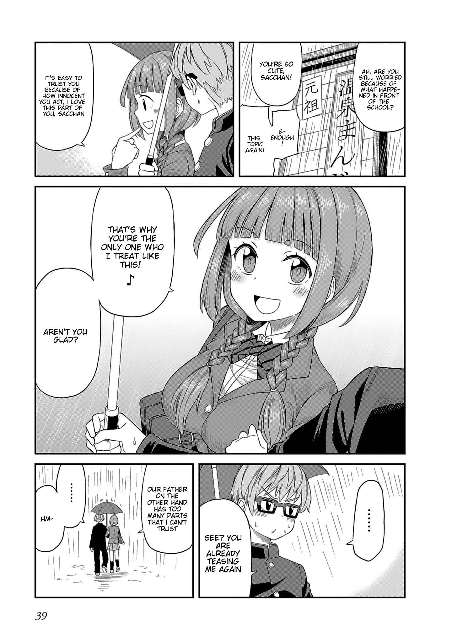 Page 11 Chapter 3 Hinomoto Sanshimai wa Kamatte Hoshii