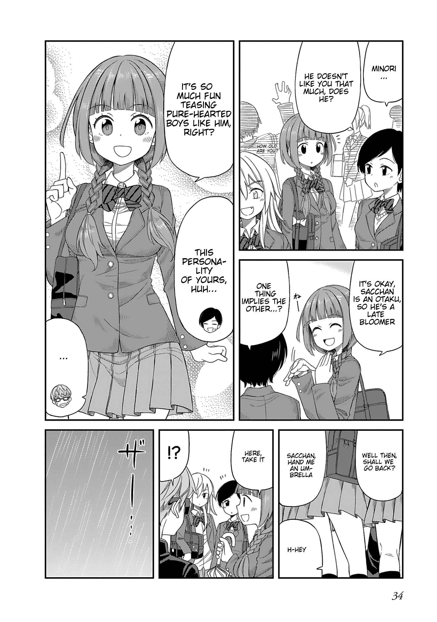 Page 6 Chapter 3 Hinomoto Sanshimai wa Kamatte Hoshii
