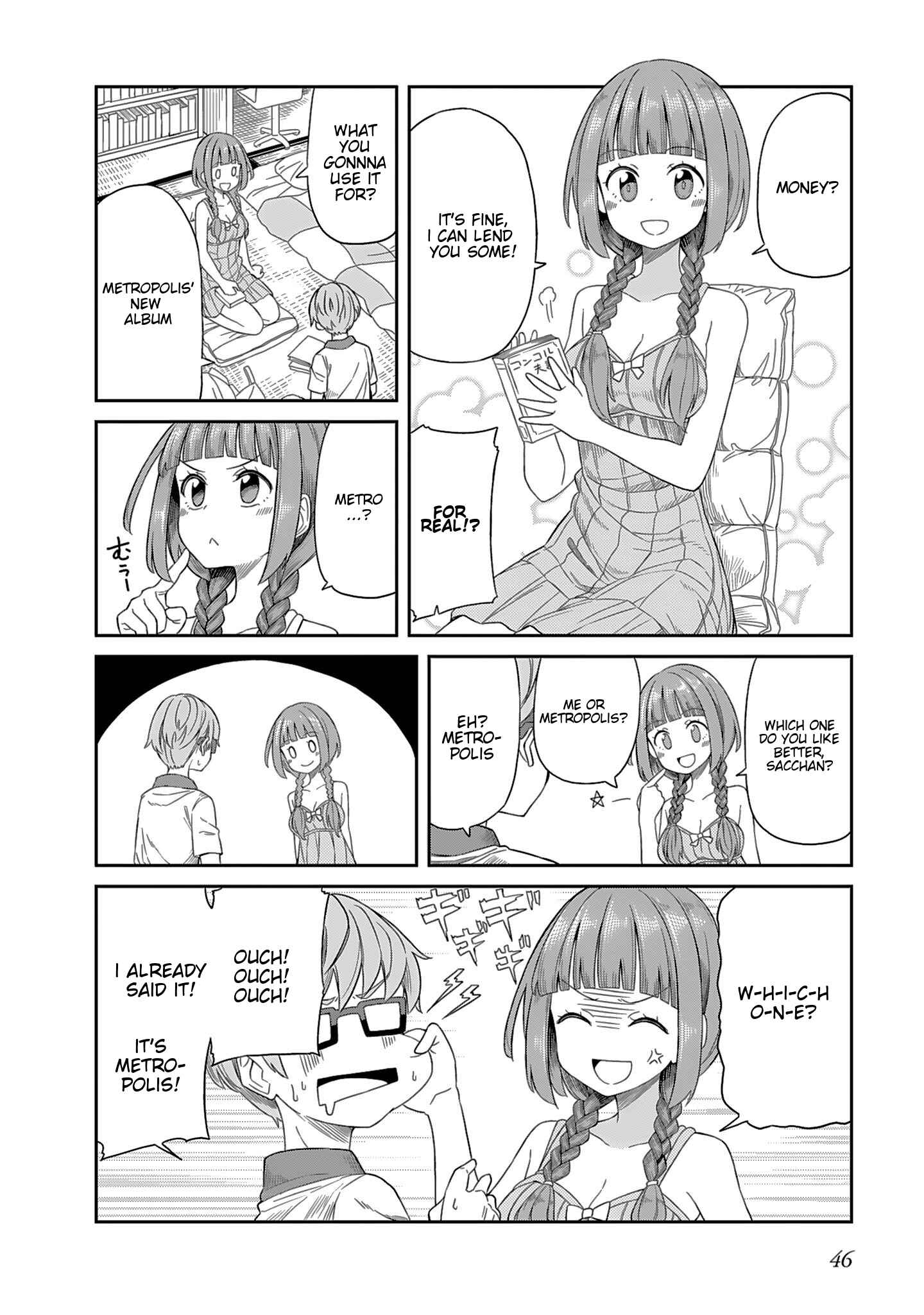Page 4 Chapter 4 Hinomoto Sanshimai wa Kamatte Hoshii