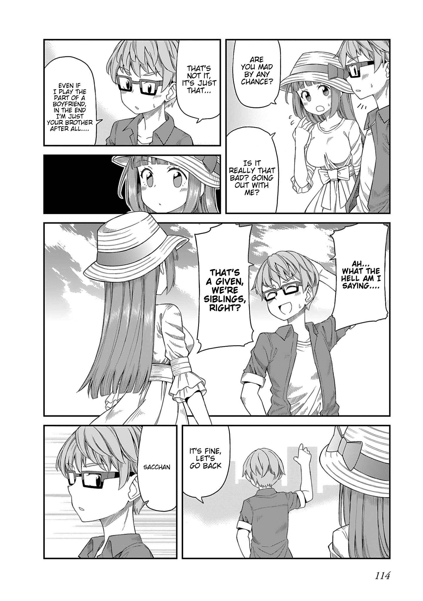 Page 10 Chapter 9 Hinomoto Sanshimai wa Kamatte Hoshii
