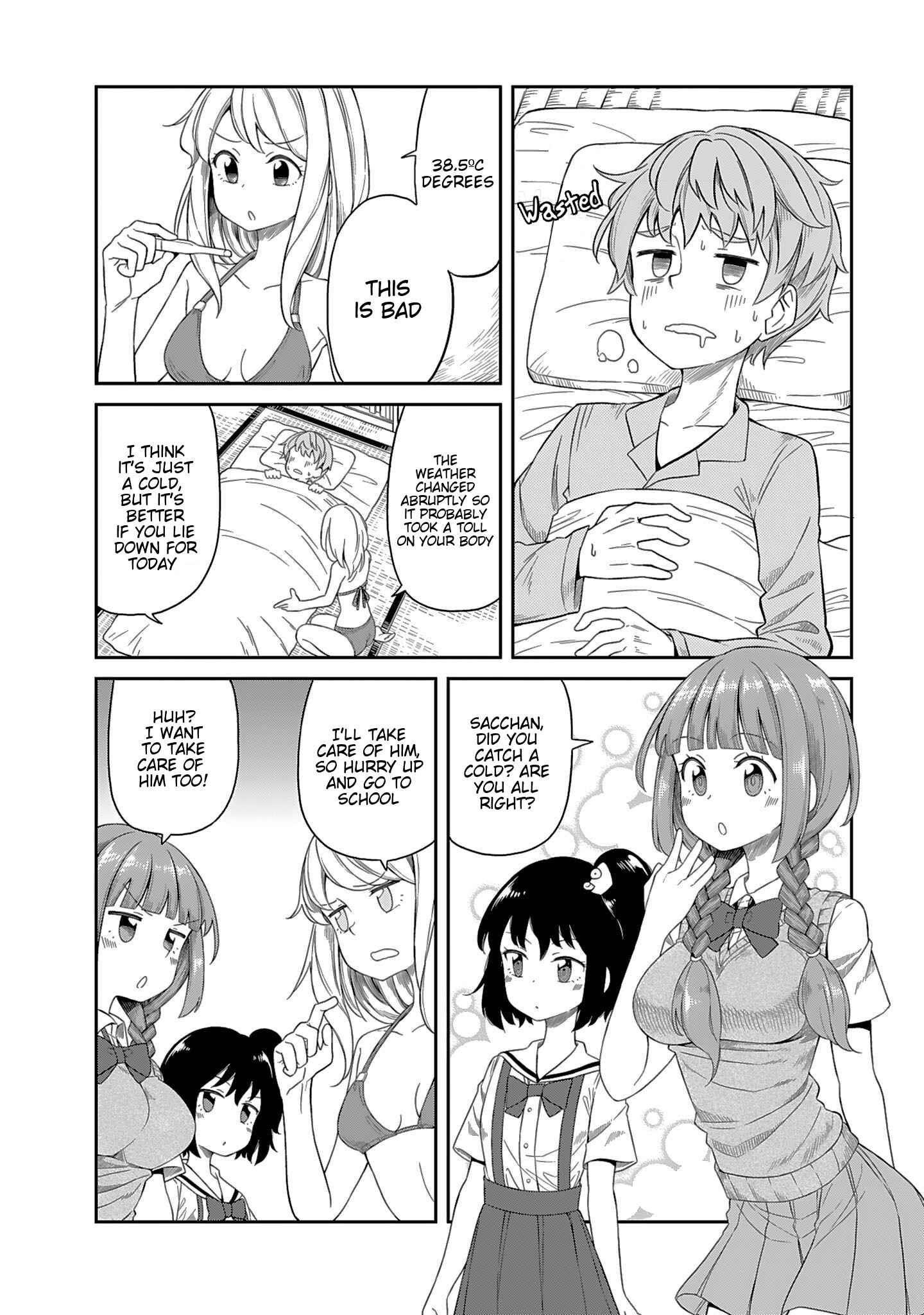 Page 2 Chapter 8 Hinomoto Sanshimai wa Kamatte Hoshii
