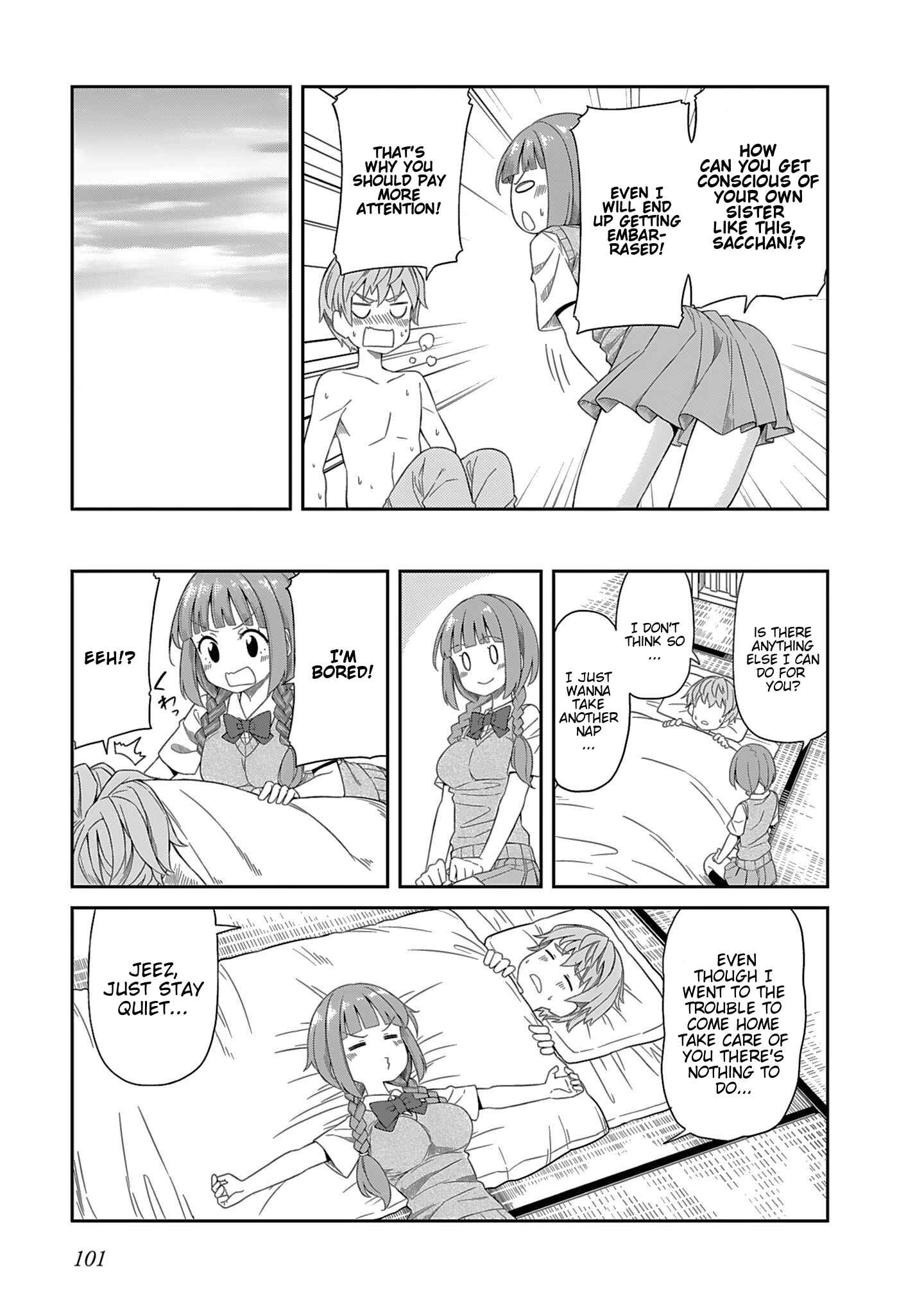 Page 9 Chapter 8 Hinomoto Sanshimai wa Kamatte Hoshii