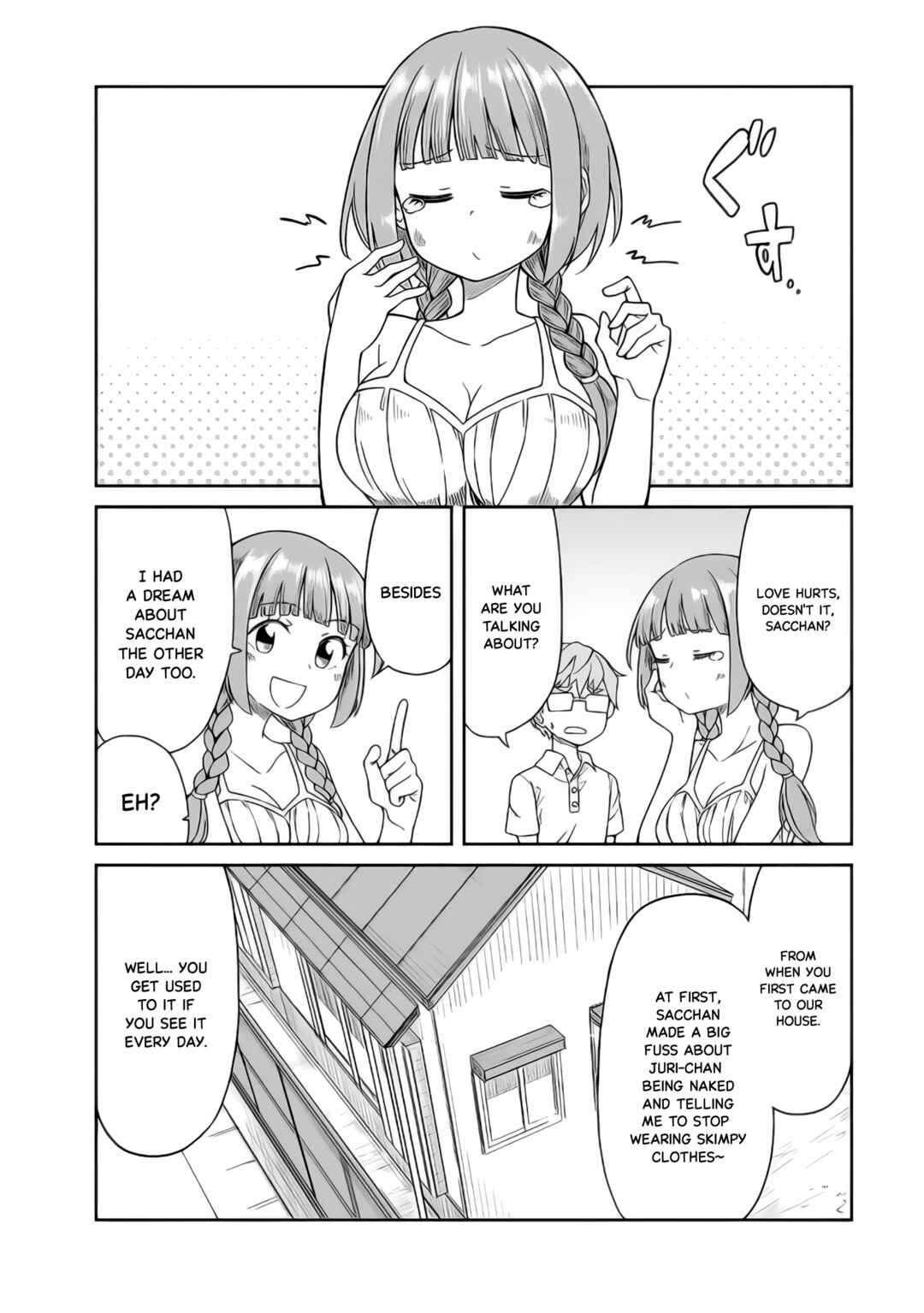 Page 10 Chapter 15 Hinomoto Sanshimai wa Kamatte Hoshii