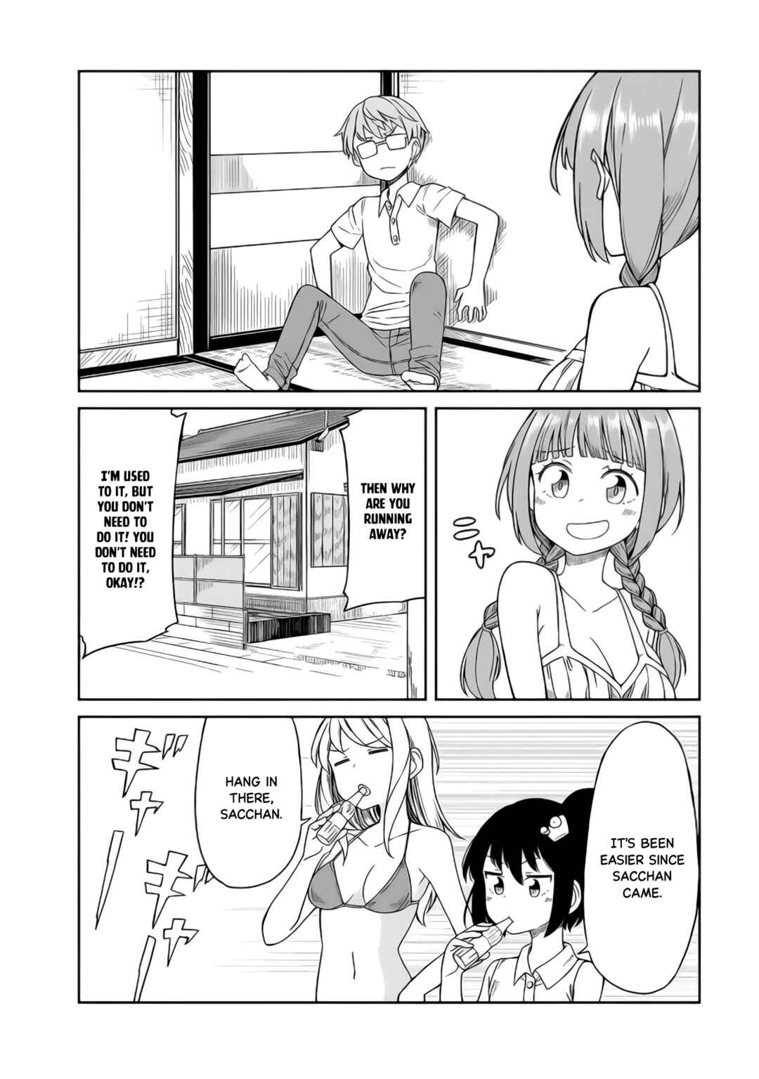 Page 12 Chapter 15 Hinomoto Sanshimai wa Kamatte Hoshii