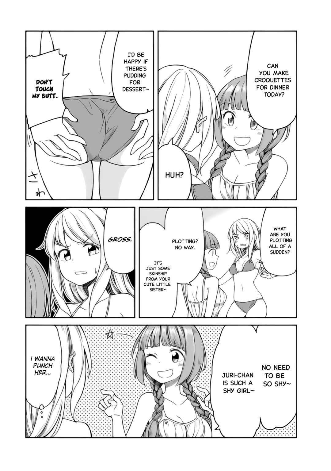 Page 3 Chapter 15 Hinomoto Sanshimai wa Kamatte Hoshii