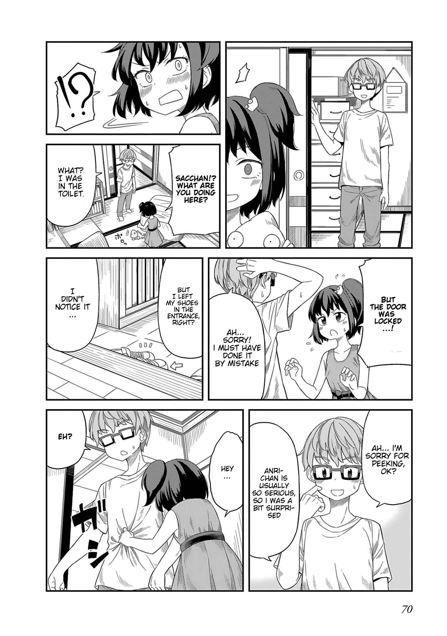Page 4 Chapter 6 Hinomoto Sanshimai wa Kamatte Hoshii