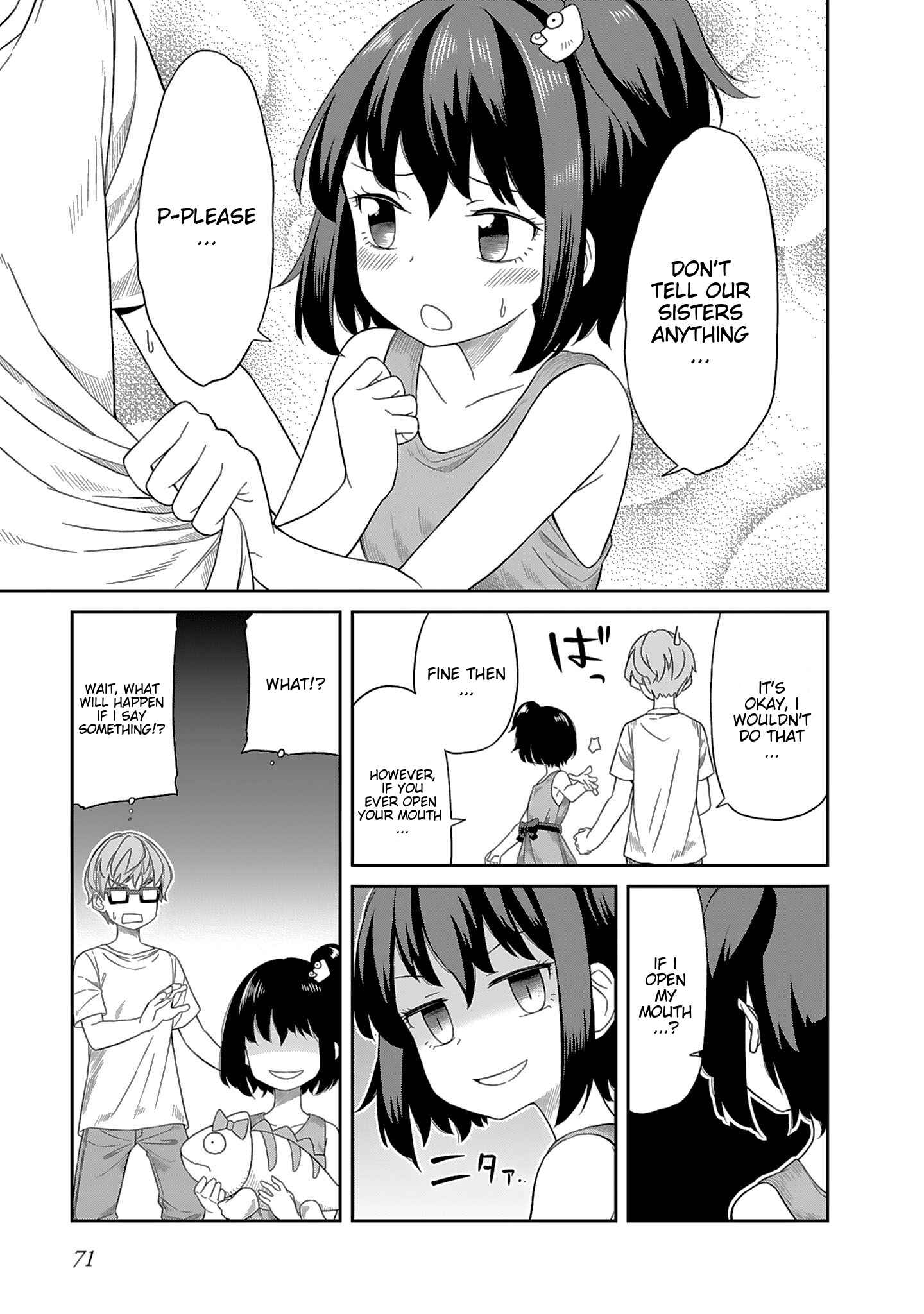 Page 5 Chapter 6 Hinomoto Sanshimai wa Kamatte Hoshii
